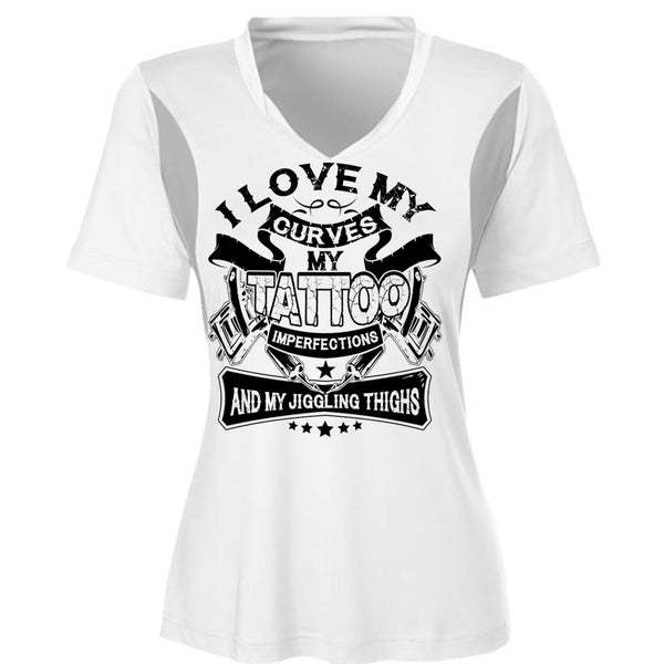 I Love My Curves My Tattoo T Shirt, I Love Tattoo T Shirt, Awesome T-Shirts