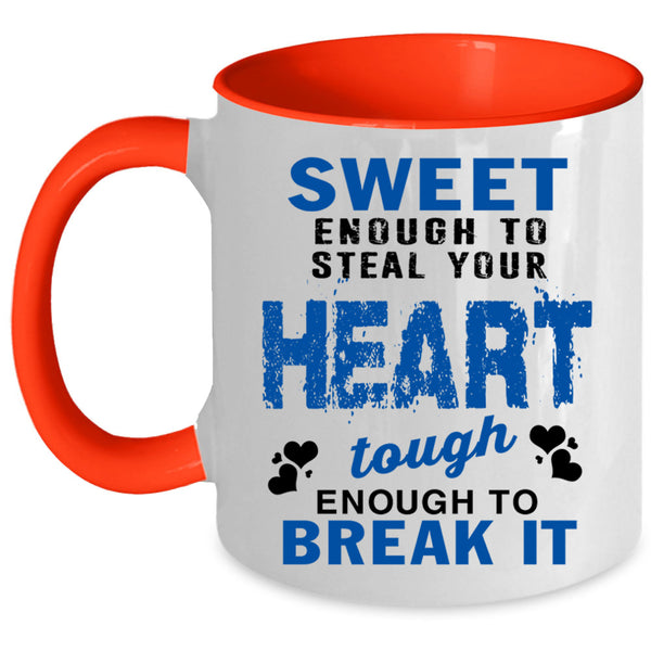 Couple Coffee Mug, Sweet Enough To Steal Your Heart Accent Mug
