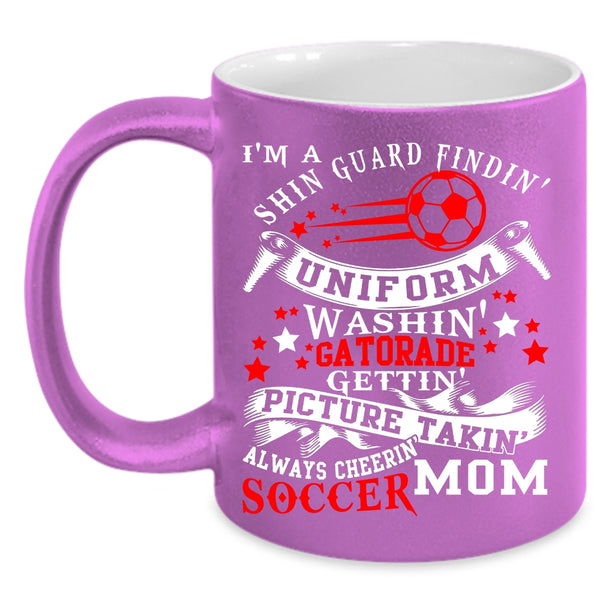 I'm A Soccer Mom Coffee Mug, Cute Soccer Mom Coffee Cup