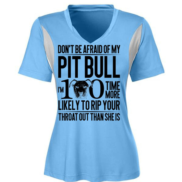 Don't Be Afraid Of My Pit Bull T Shirt, I Love Pit Bull T Shirt, Awesome T-Shirts