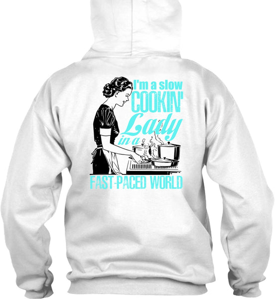 I'm A Slow Cooking Lady T Shirt, I Love Cooking T Shirt