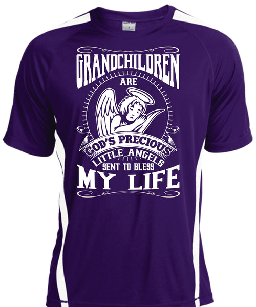 Grandchildren Are God's Precious Little Angels T Shirt, Being A Grandkid T Shirt, Cool Shirt