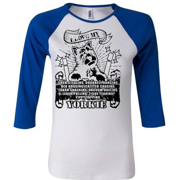 I Love My Yorkie T Shirt, I Love My Dogs T Shirt, Awesome T-Shirts