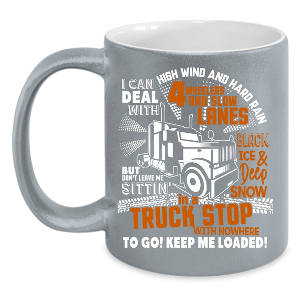 Funny Truck Driver Coffee Mug, Cool Gift For Trucker Coffee Cup