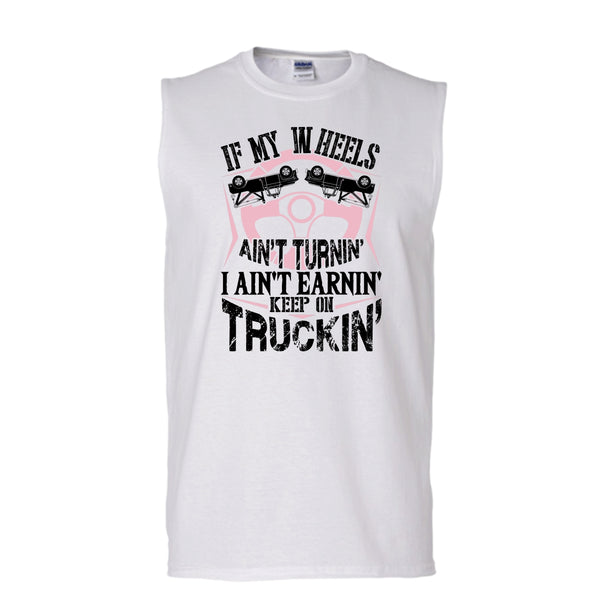 A black t-shirt with the shopify logo