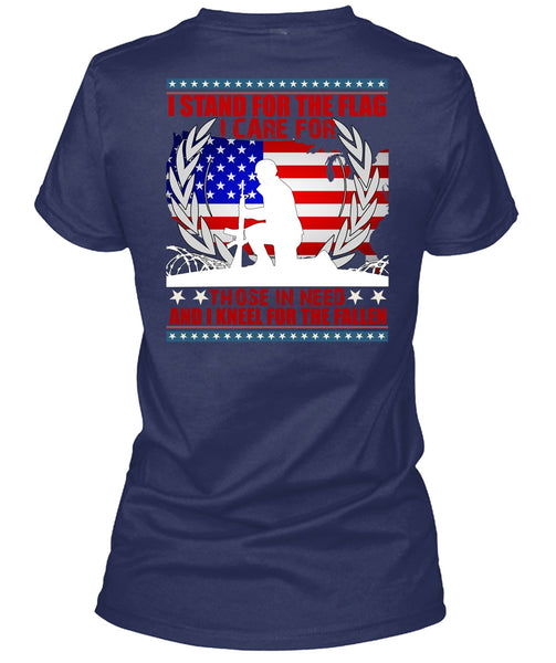 I Stand For The Flag T Shirt, I Love Veteran T Shirt