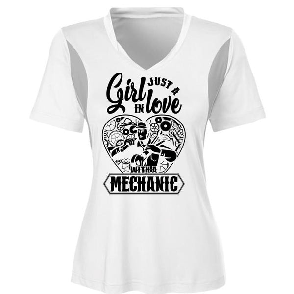 Just A Girl In Love With A Mechanic T Shirt, I Love Mechanic T Shirt, Awesome T-Shirts