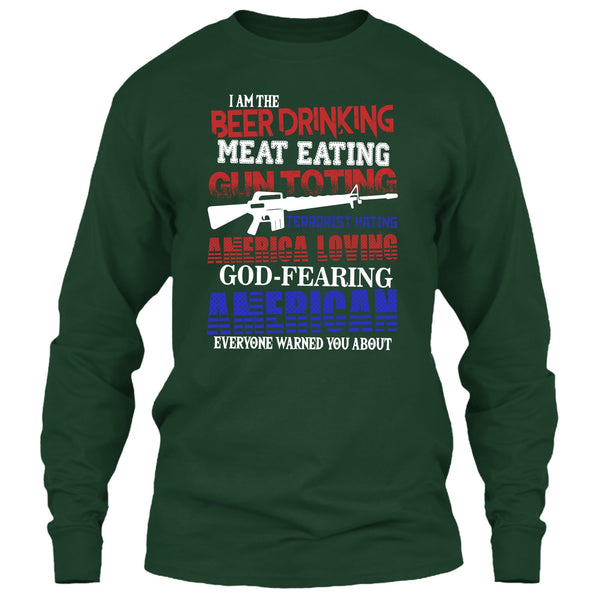 I'm The Beer Drinking T Shirt, Meat Eating T Shirt