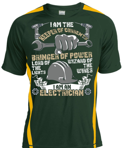 I Am An Electrician T Shirt, Keeper Of Currents T Shirt, Cool Shirt