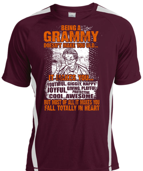 Being A Grammy T Shirt, Fall Totally In Heart T Shirt, Cool Shirt