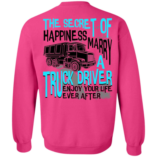 I Love Trucking T Shirt, Marry A Truck Driver Sweatshirt