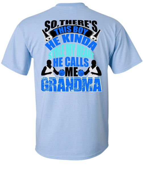 He Kinda Stole My Heart T Shirt, I Love Basketball T Shirt