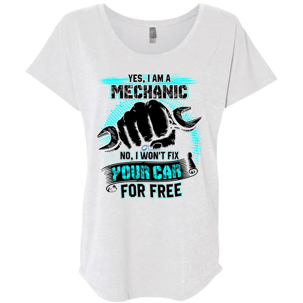 I Am A Mechanic T Shirt, I Won't Fix Your Car For Free T Shirt, Awesome T-Shirts