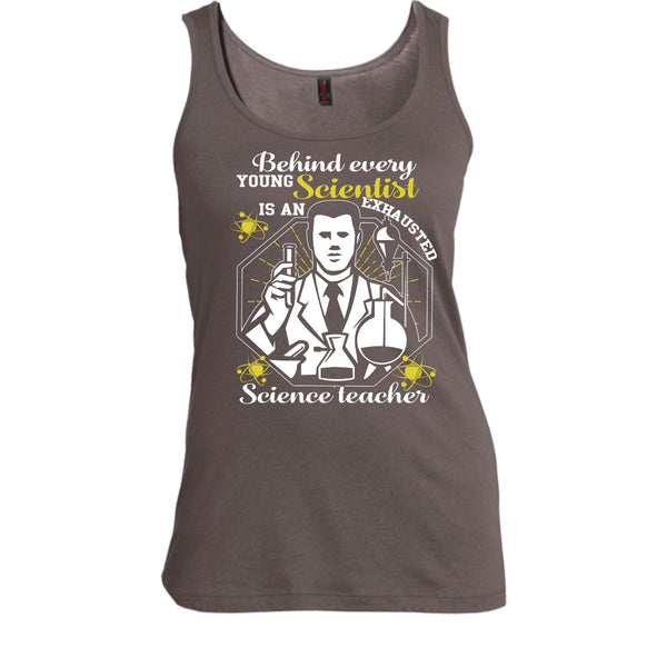 Hehind Every Young Musician T Shirt, An Exhausted Music Teacher Tank Top
