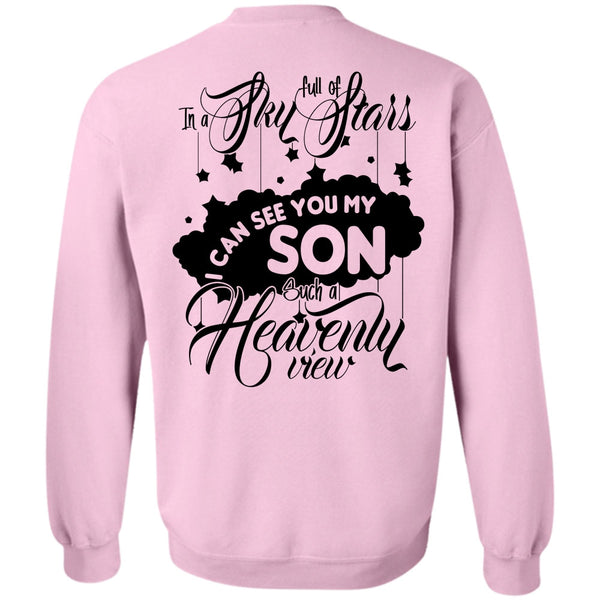 I Love Son T Shirt, I Can See You My Son Sweatshirt