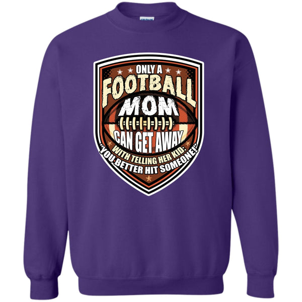 Coolest Football Mom T Shirt, Sporty Mom Sweatshirt