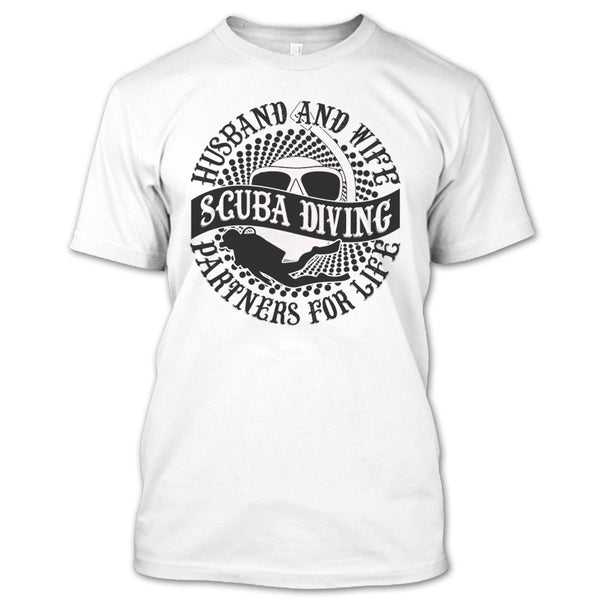 A black t-shirt with the shopify logo