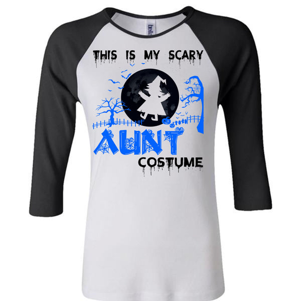 This Is My Scary Aunt Costume T Shirt, Wait For Halloween T Shirt, Awesome T-Shirts