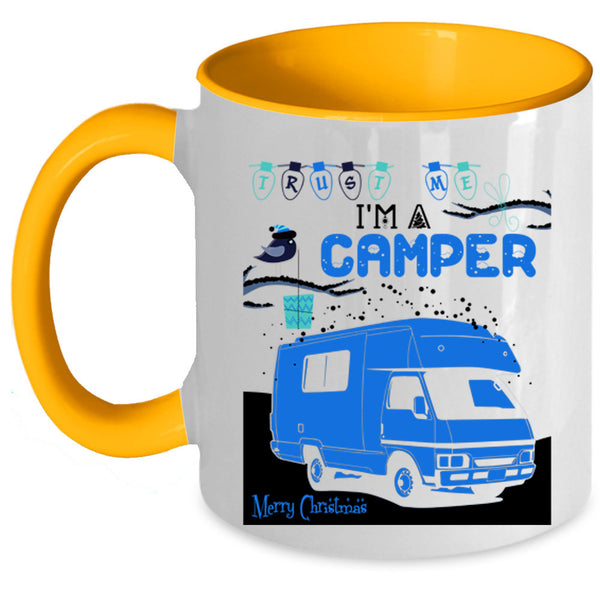 Christmas Gift For Camper Coffee Mug, I'm A Camper Accent Mug