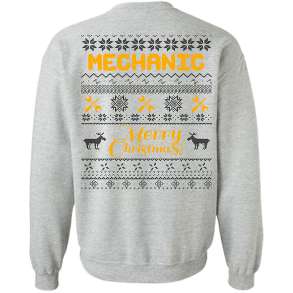 I Love Mechanic T Shirt, Mechanic Merry Christmas Sweatshirt