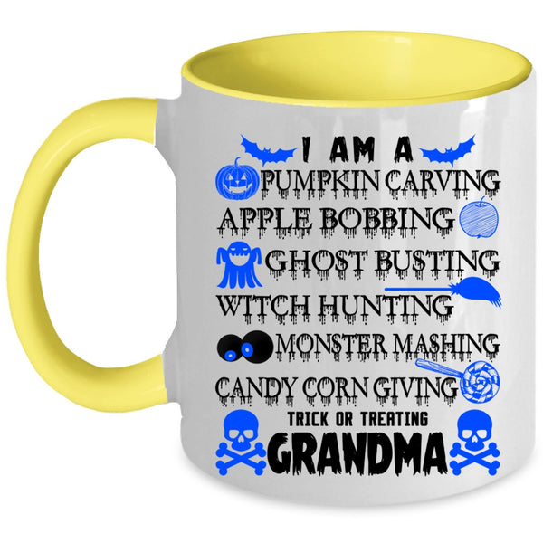 Grandma Coffee Mug, I Am A Pumpkin Caring Accent Mug