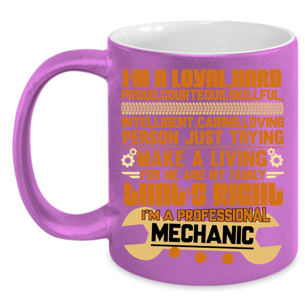 I'm A Professional Mechanic Coffee Mug, Funny Mechanics Coffee Cup