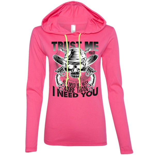 Trust Me Police T Shirt, I Love Police T Shirt, Awesome T-Shirts