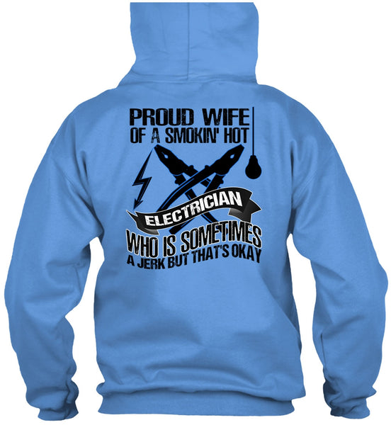 Proud Wife T Shirt, I Love Electrician T Shirt