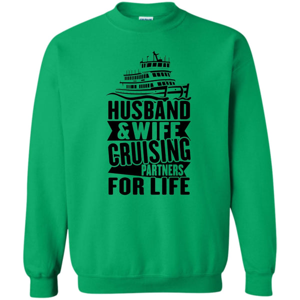 Coolest Cruising Partners T Shirt, Husband & Wife Sweatshirt