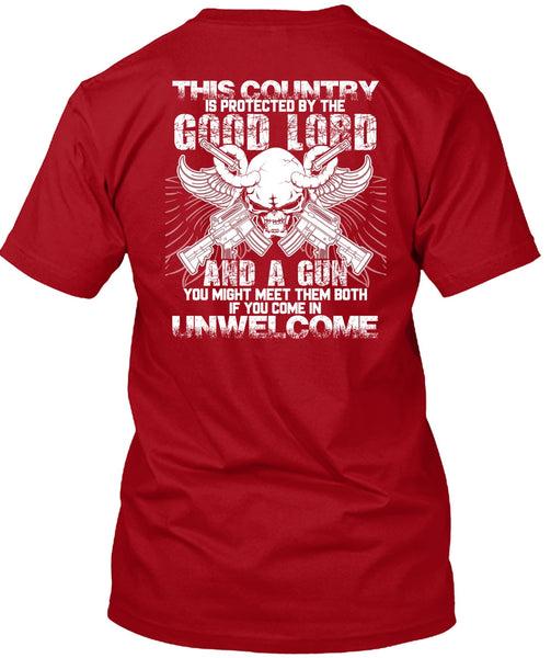 Good Lord And A Gun T Shirt, Being A Gunner T Shirt