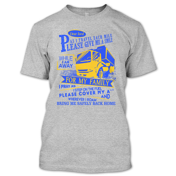 Please Give Me A Smile T Shirt, Gift For Trucker T Shirt