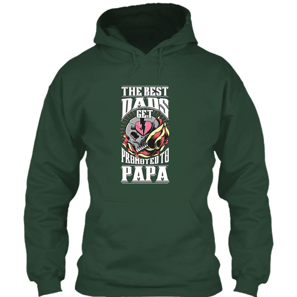 The Best Dad T Shirt, Get Promoted To Papa T Shirt