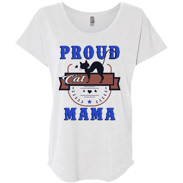 Proud Cat Mama T Shirt, Being A Mother T Shirt, Awesome T-Shirts