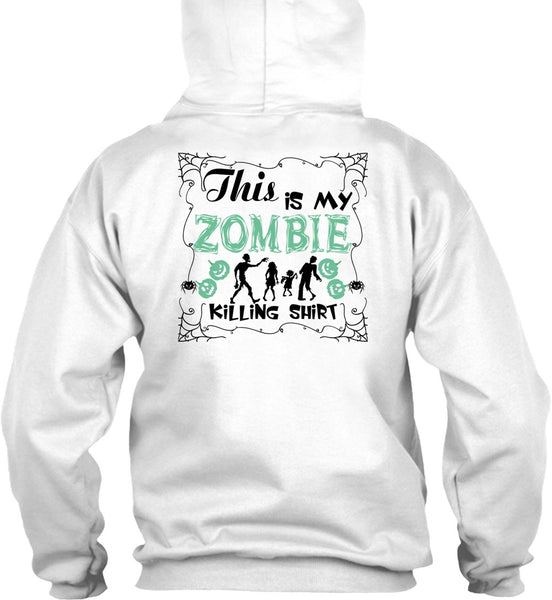 This Is My Zombie Killing T Shirt, Wait For Halloween T Shirt
