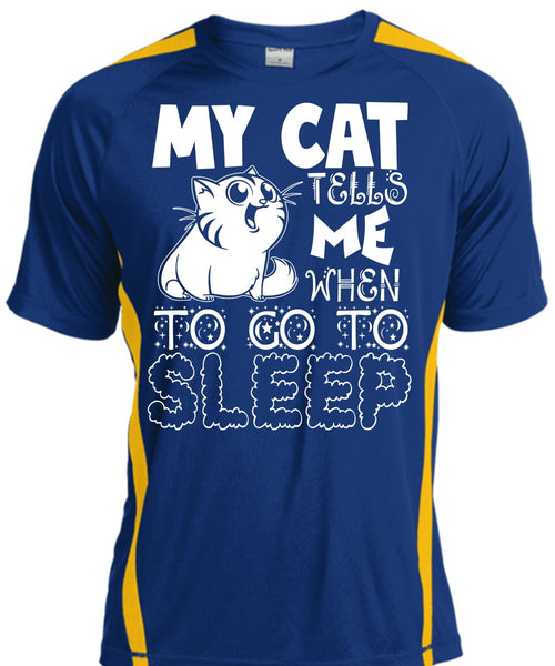 My Cat Tells Me T Shirt, To Go To Sleep T Shirt, Cool Shirt