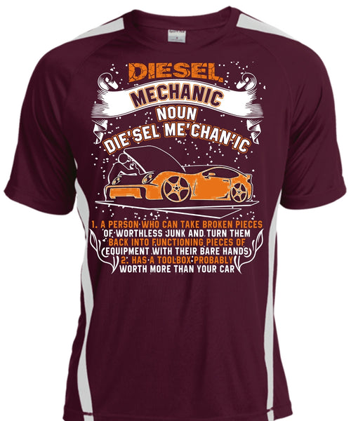Diesel Mechanic T Shirt, Worth More Than Your Car T Shirt, Cool Shirt