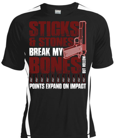 A black t-shirt with the shopify logo