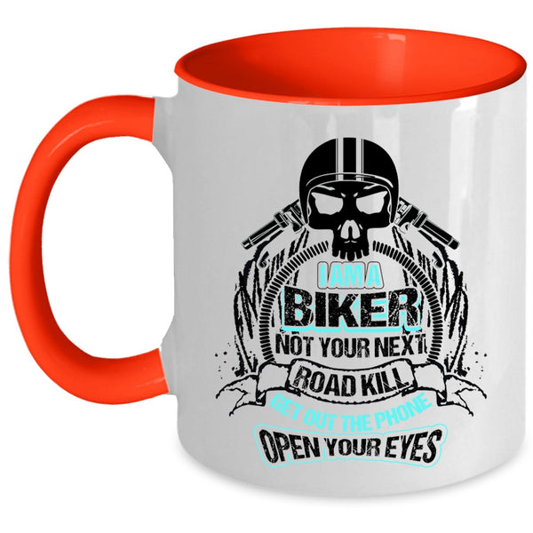 Awesome Gift For Biker Coffee Mug, I Am A Biker Accent Mug