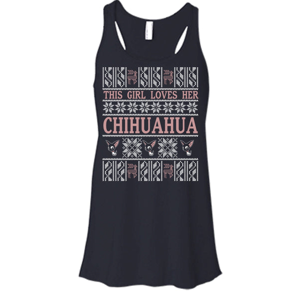This Girl Loves Her Chihuahua T Shirt, Coolest Chihuahua Lover Tank Top