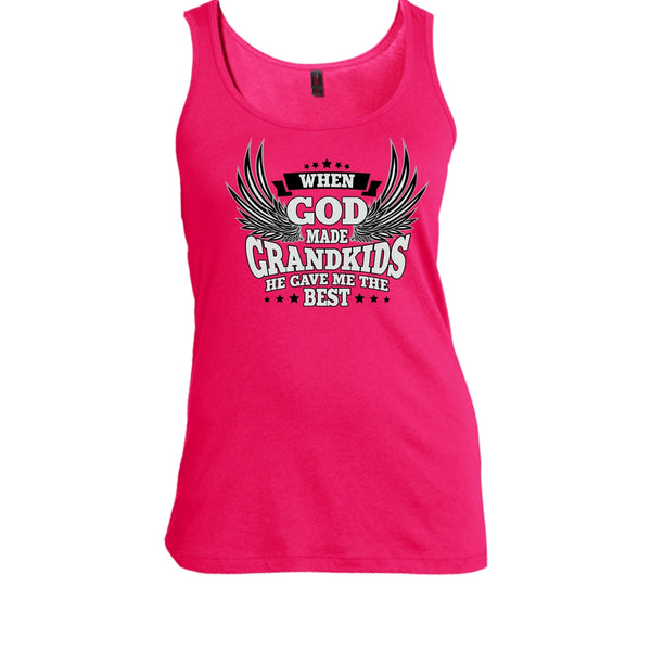 When God Made Grandkids T Shirt, My Grandkids T Shirt, Awesome t-shirts