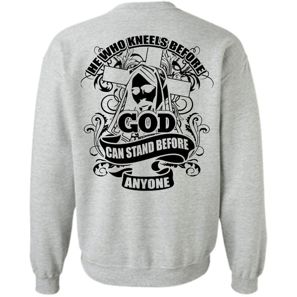 I Love Jesus T Shirt, God Can Stand Before Anyone Sweatshirt
