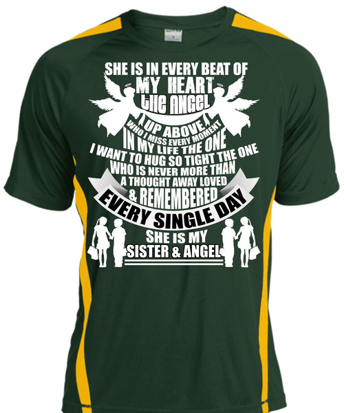 She Is My Sister And Angel T Shirt, Beat Of My Heart T Shirt, Cool Shirt