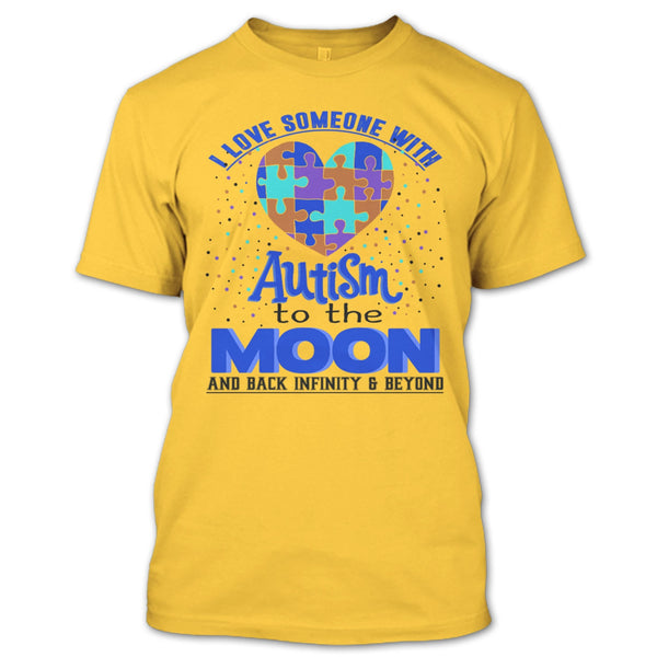 I Love Someone Autism T Shirt, Coolest Autism T Shirt
