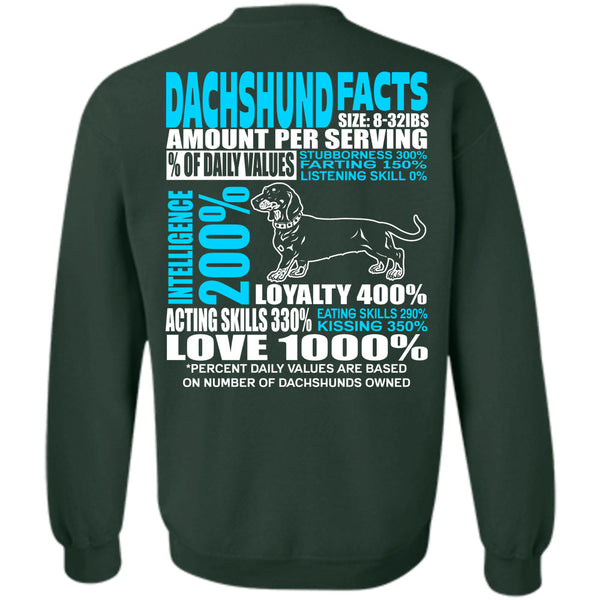 Dachshund Owned T Shirt, I Love Dachshund Sweatshirt