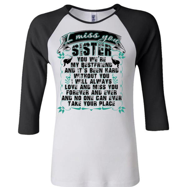 I Miss You Sister T Shirt, I Love Sister T Shirt, Awesome T-Shirts