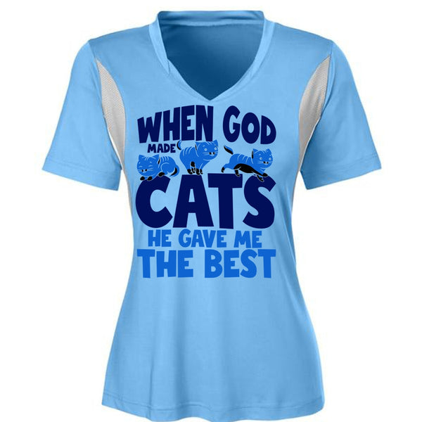 When God Made Cats T Shirt, I Love My Cats T Shirt, Awesome T-Shirts