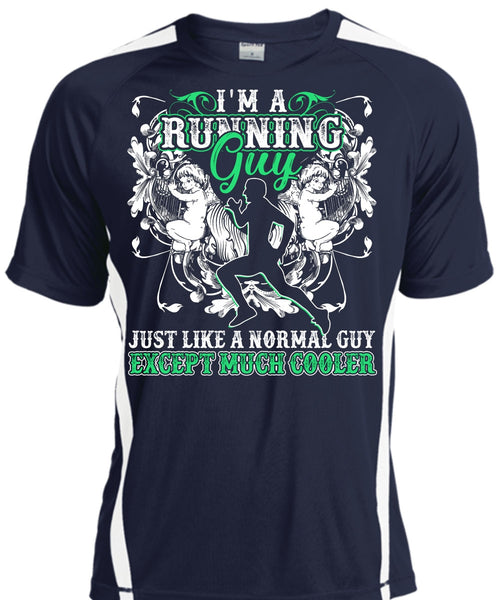 I'm A Running Guy T Shirt, Just Like A Normal Guy T Shirt, Cool Shirt