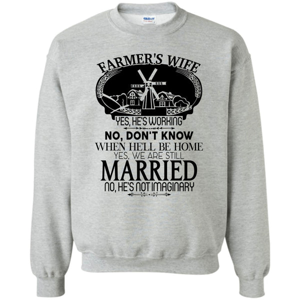 Gift For Farmer's Wife T Shirt, Farmer's Wife Sweatshirt