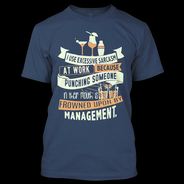 A black t-shirt with the shopify logo