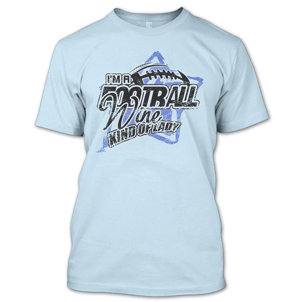 I'm A Football T Shirt, Coolest Football Lady T Shirt